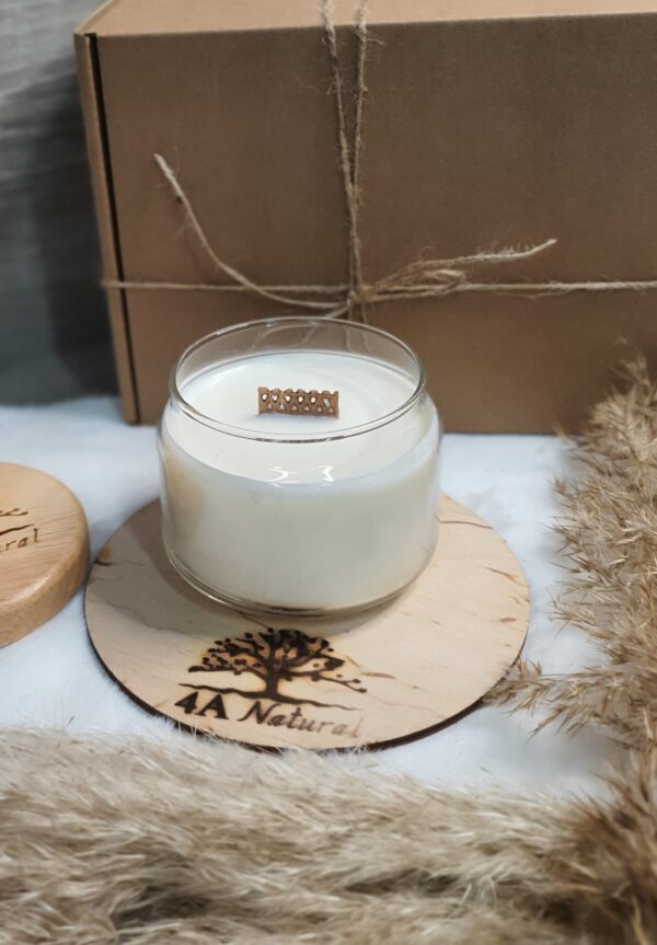 Натурална соева свещ "Пало Санто" / Natural soy candle "Palo Santo" - Image 2